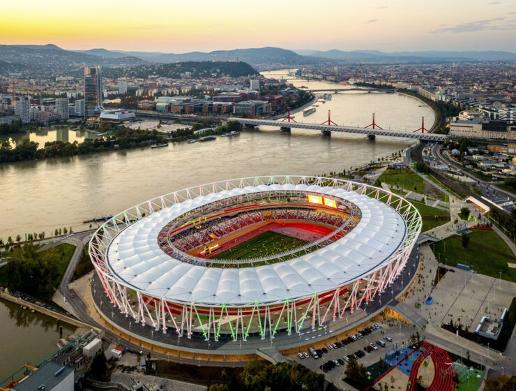 National Athletics Stadium in Budapest